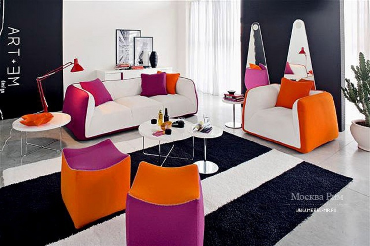 Living room (sofa set), Calligaris