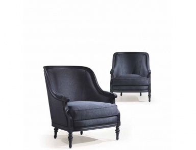 The chair frame is made of wood Mediterraneo, Angelo Cappellini