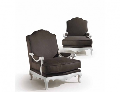 Chair with shaped backrest Mediterraneo, Angelo Cappellini