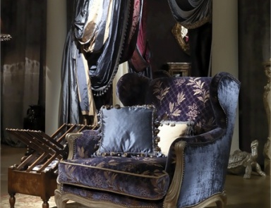 Armchair in classic style, MANHATTAN ARMCHAIR - Provasi