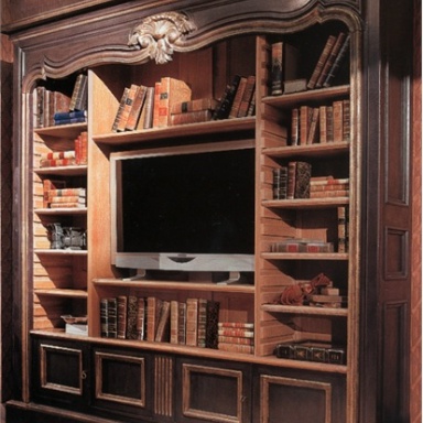 Library Cabinet for TV