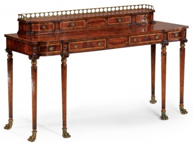 The console at a high fluted legs Buckingham, Jonathan Charles