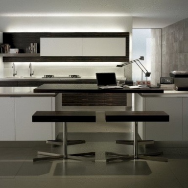 kitchen furniture kitchen) High teak