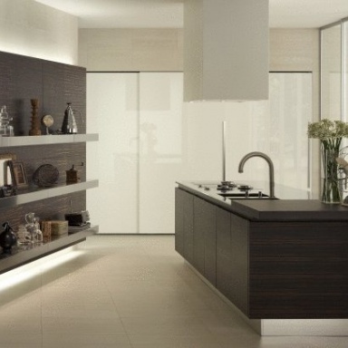 kitchen furniture kitchen) High teak