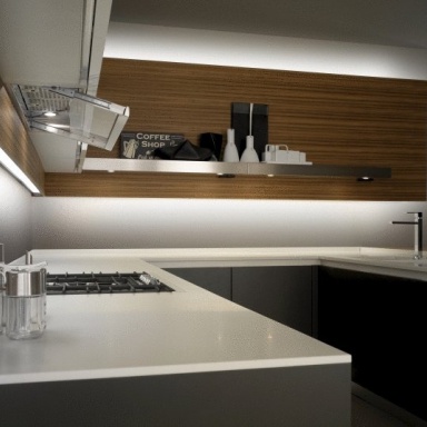 kitchen furniture kitchen) High teak