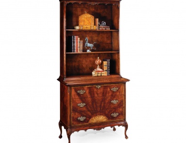 A bookcase with open shelves George III, Jonathan Charles