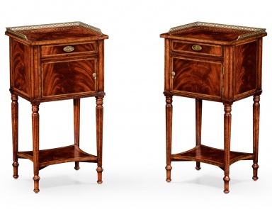 Bedside cabinets on high legs Buckingham, Jonathan Charles