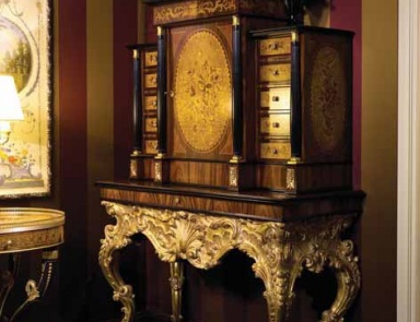 Bureau of solid wood, Ezio Bellotti