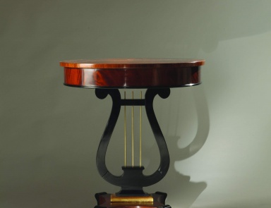 Coffee table natural wood Sandra Rossi, Colombo Stile