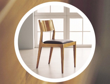 Chair with high back Stoccolma, Bizzotto