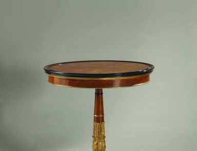 Coffee table natural wood Sandra Rossi, Colombo Stile
