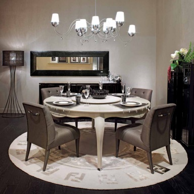 Dining round table Canova