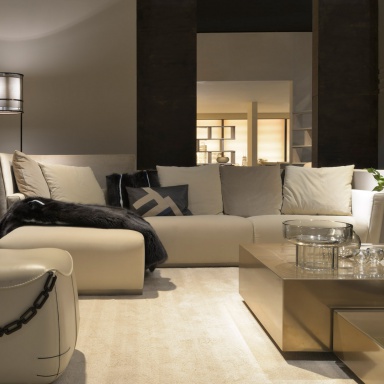 Corner sofa BORROMINI