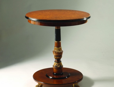 Coffee table natural wood Sandra Rossi, Colombo Stile