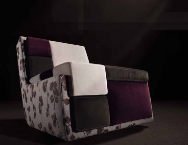 Rauni armchair in fabric, JC Passion