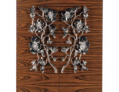 Cabinet of solid rosewood Flower, JC Passion