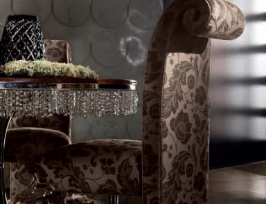 Chair with high back Queen, JC Passion