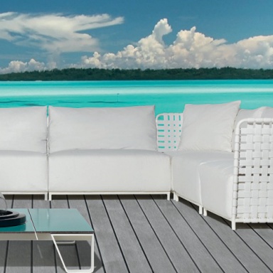 Corner chair InOut 807 F