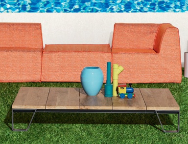 InOut 955 coffee table, Gervasoni