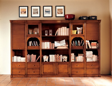 The wall to store books, Office Design, Bizzotto
