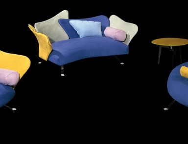 Sofa double Flower, Il Loft