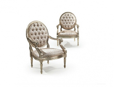 Chair with shaped armrests Angelo Cappellini