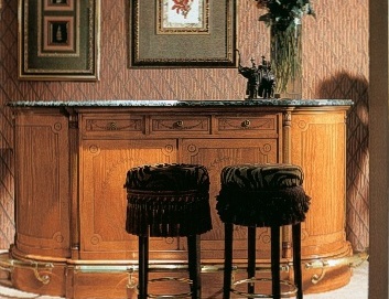 Cabinet bar with convex sidewalls - Provasi