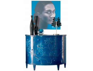 A chest of drawers on small feet Art.A925 FL, Bizzotto