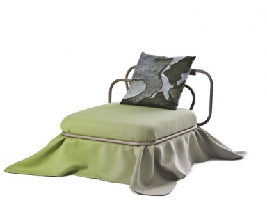 Chair Oasis made of alumina, Moroso