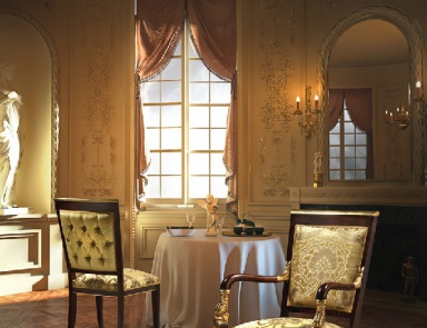 Chair with tufted back by Angelo Cappellini