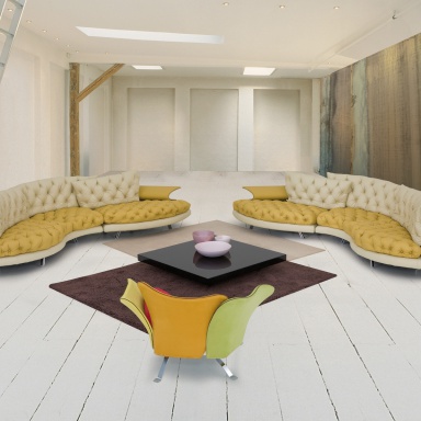 Sofa Super Roy Capitonne