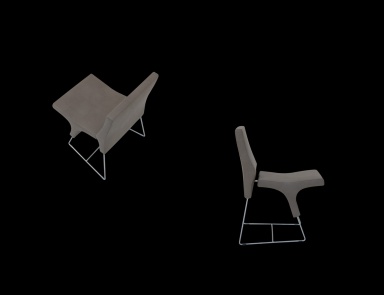 Chair with upholstered Agatha, Il Loft