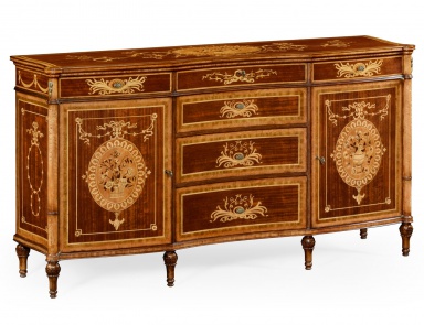 The cupboard body is made of wood Signature Jonathan Charles