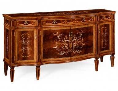 The bar body is made of hard wood Regency, Jonathan Charles