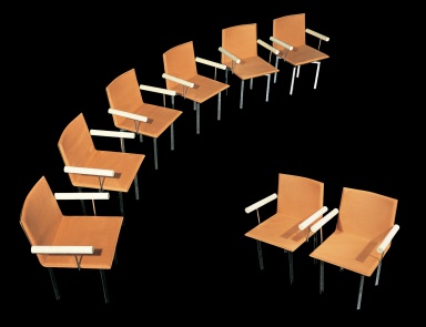 Chair with armrests Hils, Il Loft