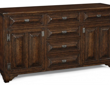 Buffet with six drawers Oak Tudor, Jonathan Charles