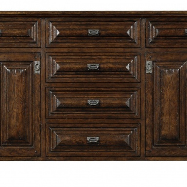 Tudor Oak Sideboard