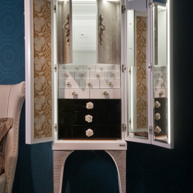 Locker free with pouf Dame Cabinet