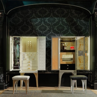 Locker free with pouf Dame Cabinet