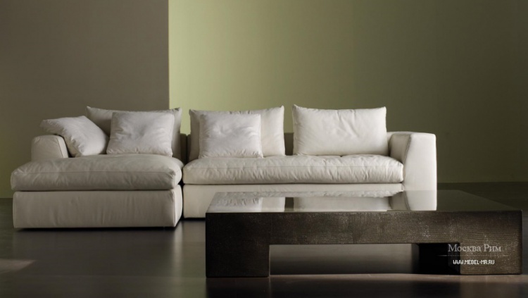 CORNER SOFA, SMALL LEWIS - MERIDIANI