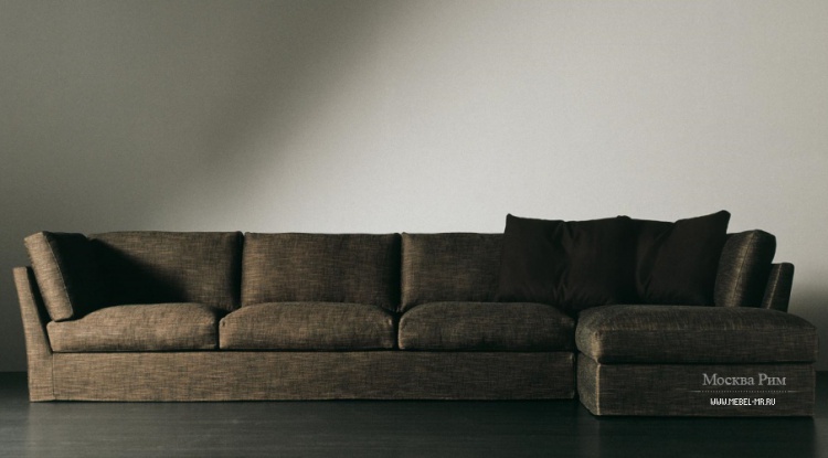 CORNER SOFA, QUINN MODULAR - MERIDIANI