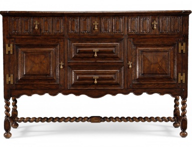 The cupboard body is made of wood Tudor Oak, Jonathan Charles