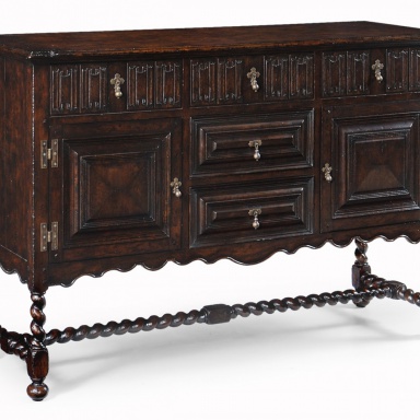 Tudor Oak Sideboard
