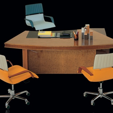 Table Ruthy scrivania curva