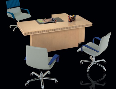 Desk scrivania Ruthy lineare, Il Loft