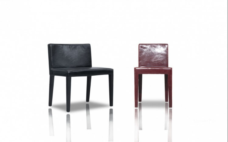 CHAIR LEATHER UPHOLSTERED OSLO, BAXTER