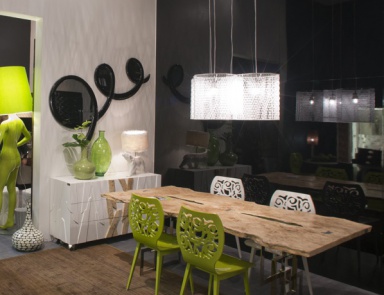 Sidney dining table, Bizzotto.