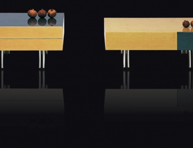 Bedside table bedside Wing Line, Il Loft