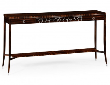 Console parts, brass Soho white, Jonathan Charles