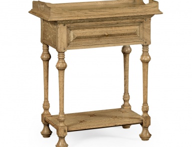 Table with removable tray in Natural Oak, Jonathan Charles